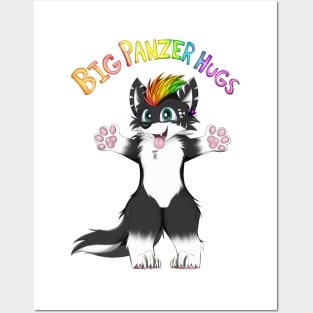 Big Panzer Hugs Posters and Art